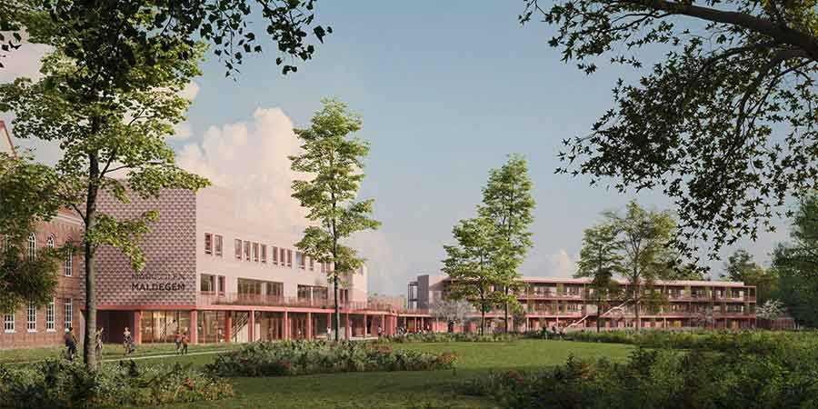 School Maricolen Maldegem Abscis Architecten School Maricolen Maldegem Abscis Architecten