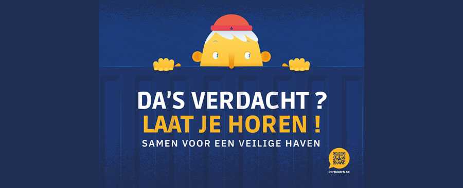 North Sea Port: werk mee aan een veiligere haven: meld criminaliteit North Sea Port: werk mee aan een veiligere haven: meld criminaliteit