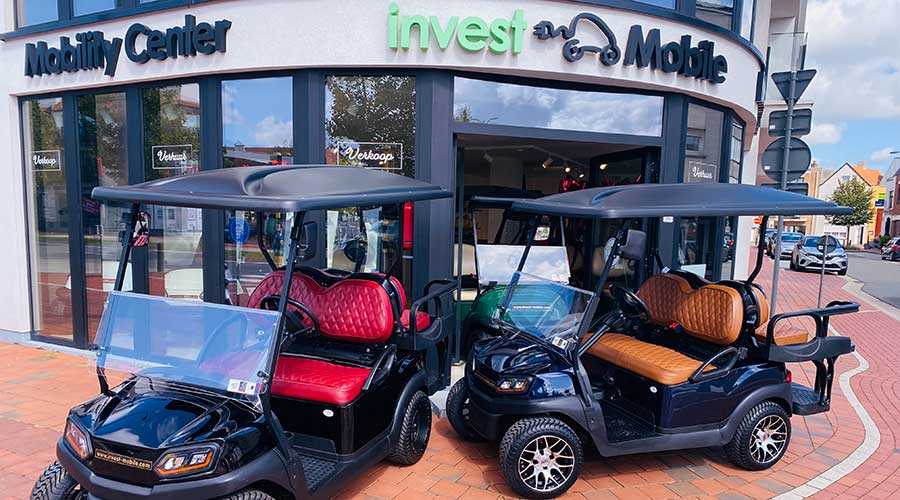 Golfkarretjes uit Knokke-Heist palmen straks de sportzomer van Parijs in Golfkarretjes uit Knokke-Heist palmen straks de sportzomer van Parijs in